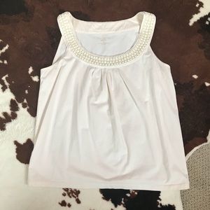 Talbots sleeveless top